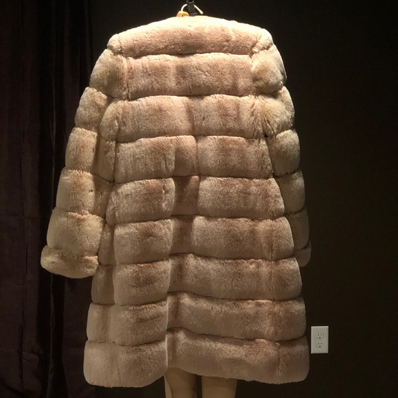 Fur faux Oh Polly coat size small juniors - Picture 2 of 15